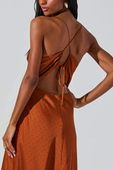 ASTR Bonney Dress in Copper