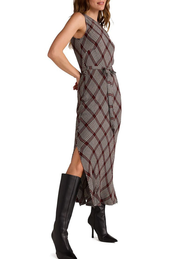 Bella Dahl Tank Slip Dress in Winter Glen Plaid