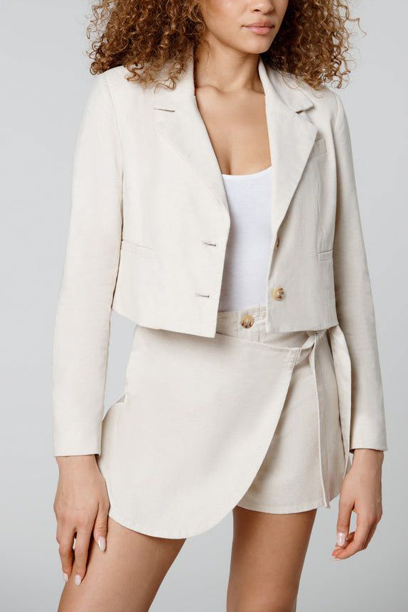 Blank NYC Beach Date Cropped Blazer