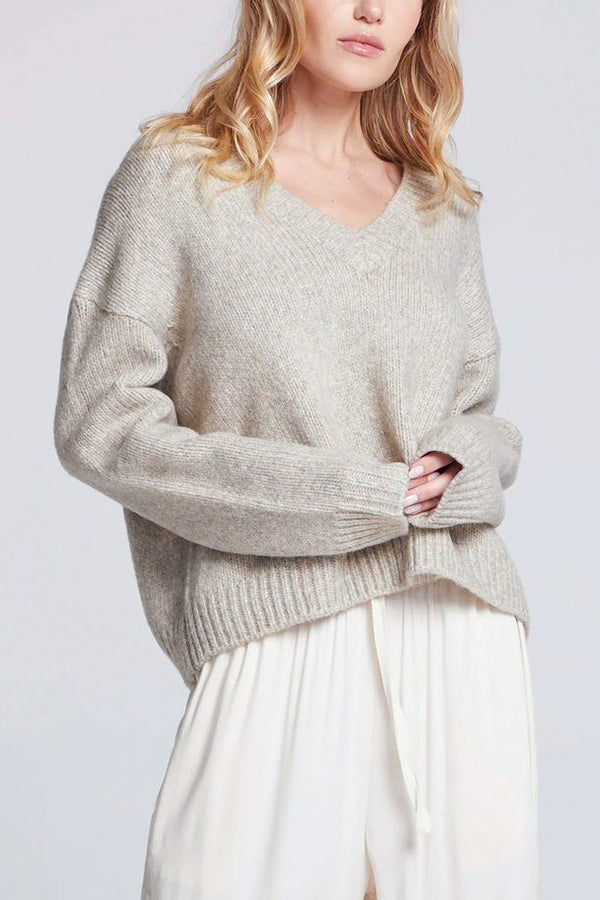 Chaser Sweater in Toasted Coconut