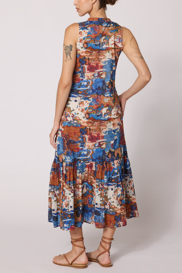 Cleobella Izora Midi Dress in Murano Print