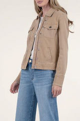 Kut From The Kloth Amanda Jacket in Cafe