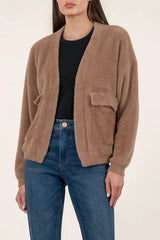 Kut From The Kloth Jana Cardigan in Taupe