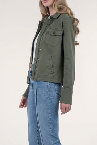 Kut from the Kloth Amanda Jacket in Tree