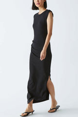 Michael Stars Calliope Dress in Black - Viva Diva Boutique