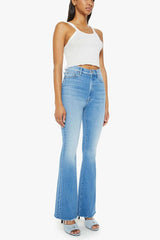 Mother Denim High Waisted Weekender Fray in Read Between The Lines