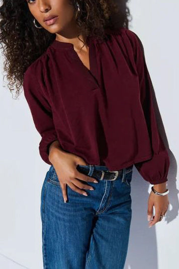 Nation Los Angeles Maya Top in Bordeaux