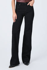 Paige Denim Leenah 32 inch in Black Shadow