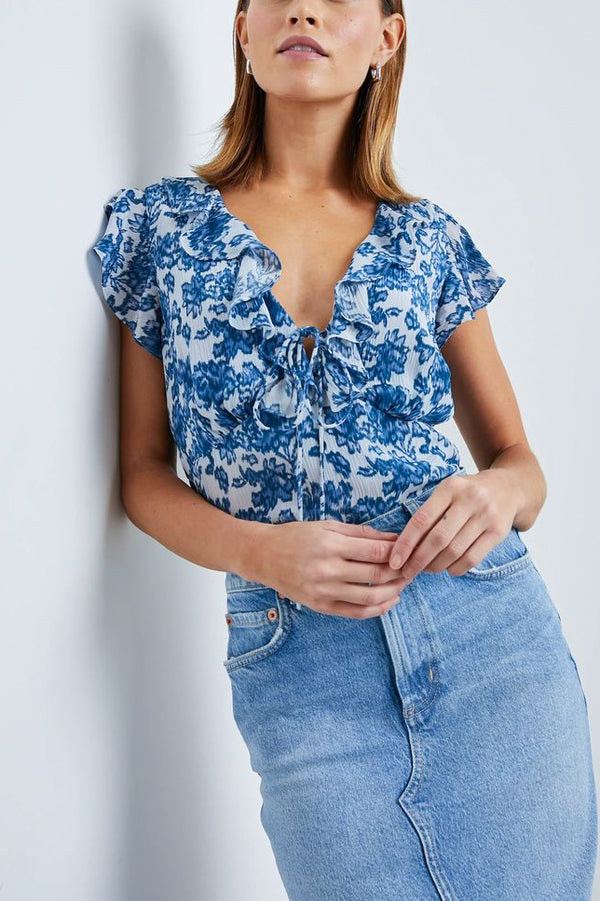 Rails Carmine Blouse in Chambray