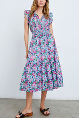 Rails Garden Dress in Spring Meadow