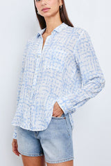 Rails Josephine Blouse in Diffused Plaid