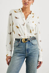 Rails Kathryn Shirt in Wild Animals