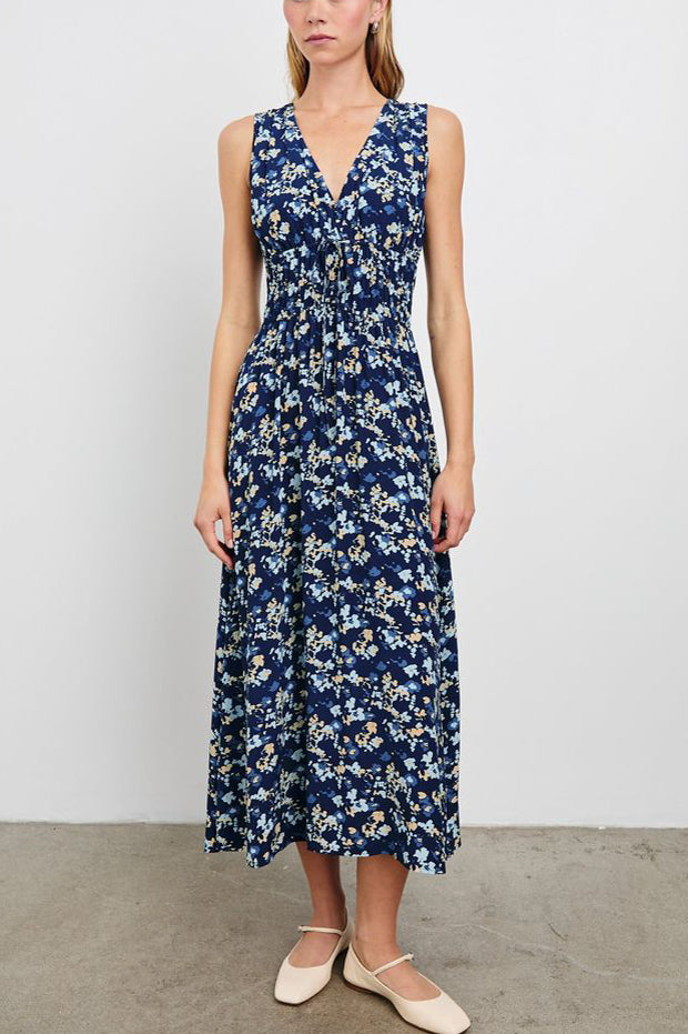 Rails Lilith Dress in Navy Flora