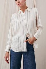 Rails Saige Blouse in Brixton Stripe