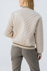 Sanctuary Marilyn Bomber in Toasted Almond