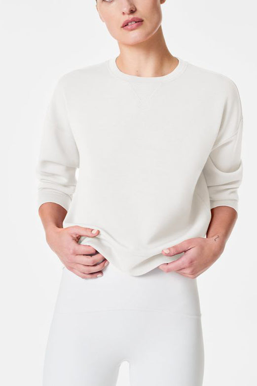 Spanx Airessentials Crewneck in Powder