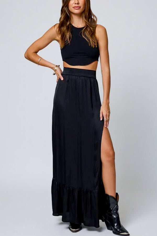 Stillwater What If Maxi Skirt in Black