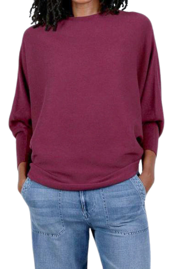 Kerisma Ryu Dolman Sweater in Bordeaux