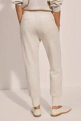 Varley The Slim Cuff Pant 27.5 in Ivory Marl