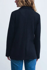 Z Supply Ava Textured Blazer in Black