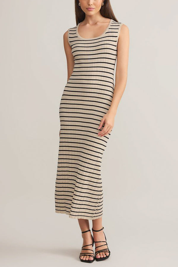 Z Supply Gisele Stripe Midi Dress