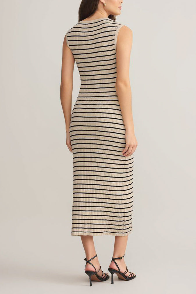 Z Supply Gisele Stripe Midi Dress