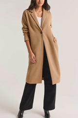 Z Supply Mason Coat in Camel