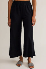 Z Supply Scout Textured Slub Pant in Black